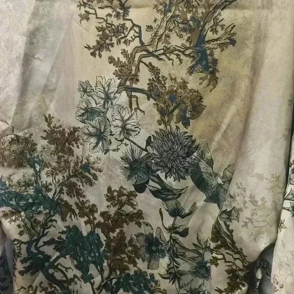 NWT Zara Printed Wrap Robe - Picture 15 of 15